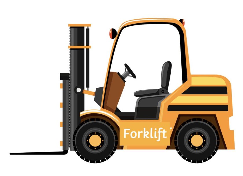 Вилочный погрузчик иконка