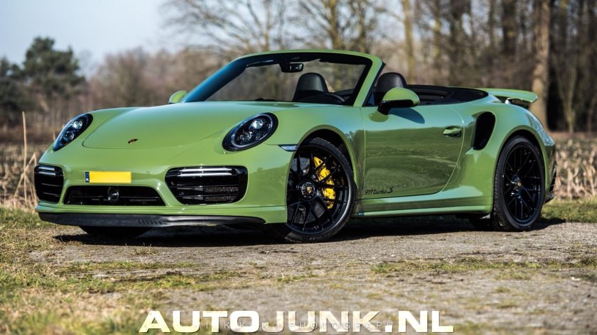 Porsche 911 Turbo s Cabriolet