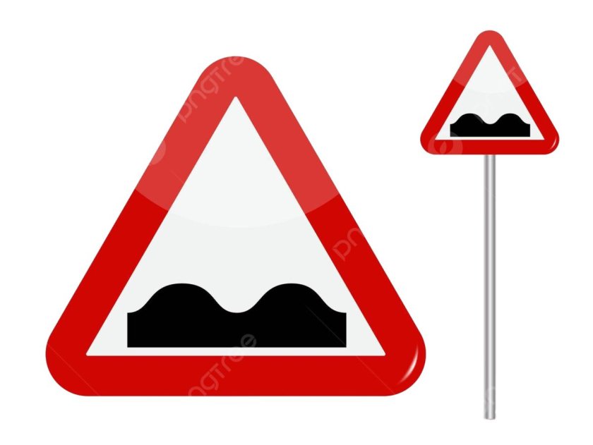 Дорожный знак треугольник