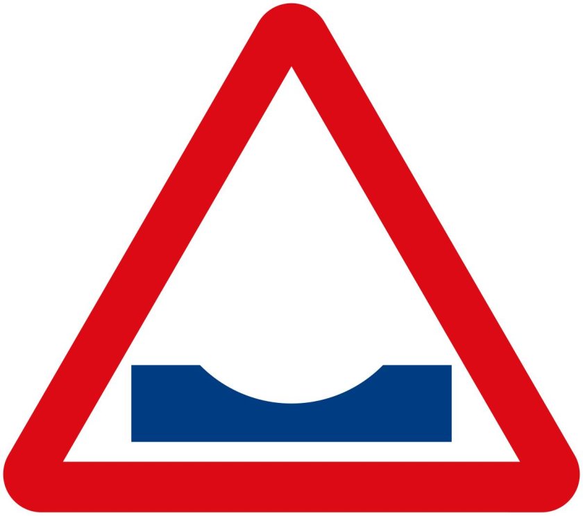 Дорожные знаки лежачий полицейский