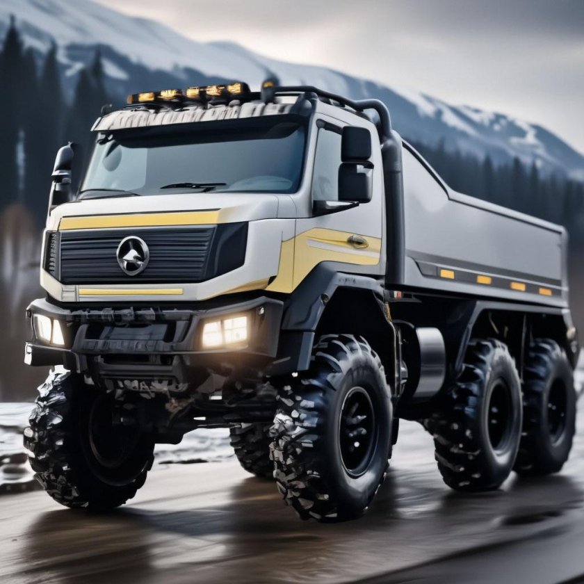 Mercedes benz zetros 4x4