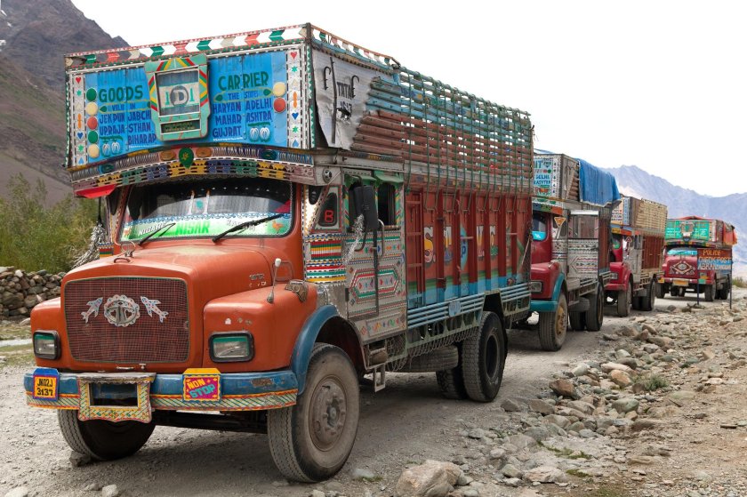Грузовики в Индии