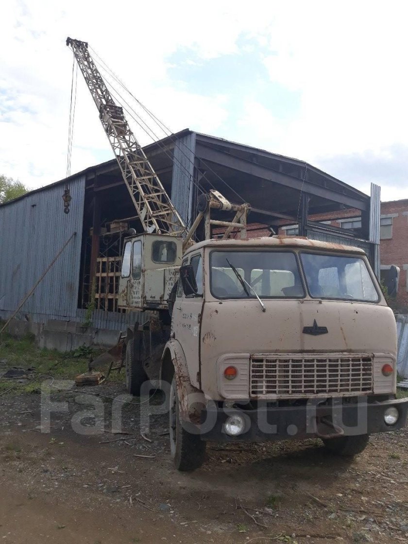 МАЗ 5334 автокран СМК-7м