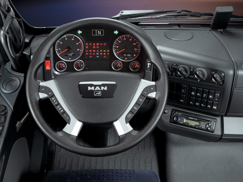 Кабина ман ТГА