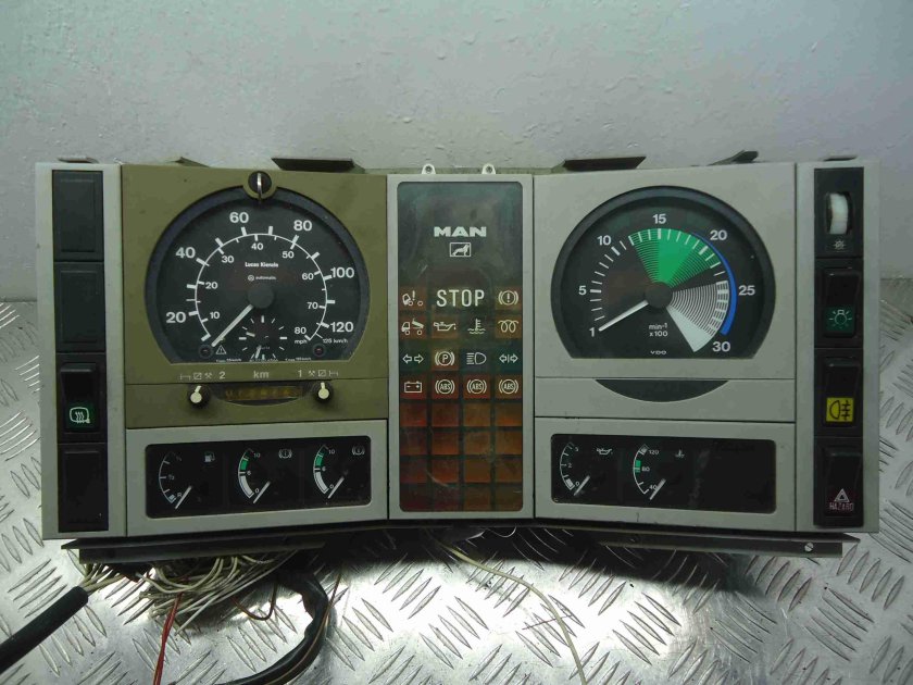 Приборная панель ман f2000
