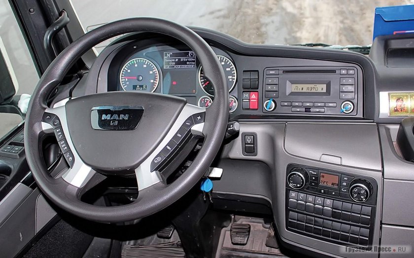 Man TGS 2021 кабина