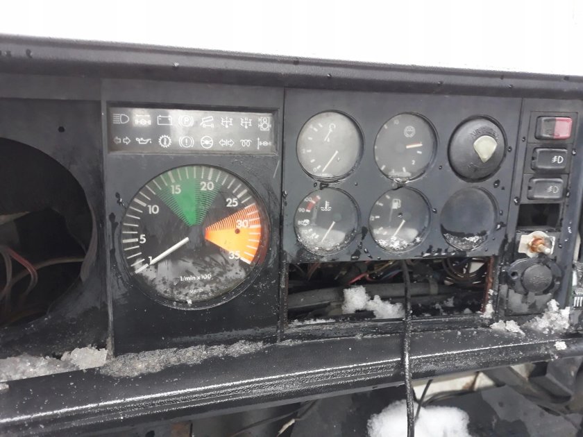 Панель приборов man 8/150