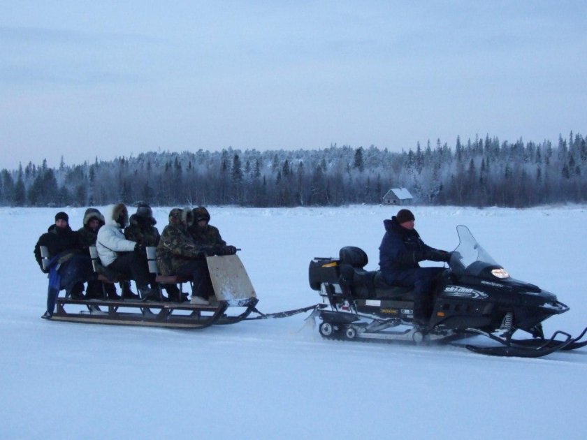 Мамай заброска на снегоходе