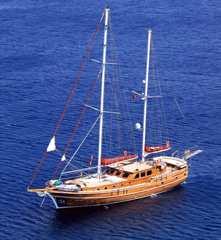 Двухмачтовые парусные яхты