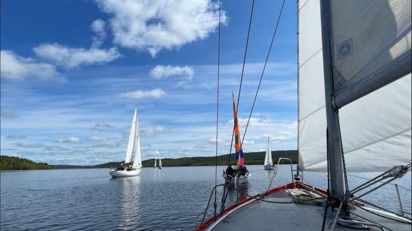 Гоночный швертбот