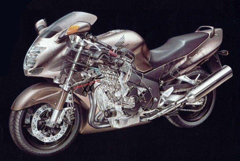 Мотоцикл honda cbr