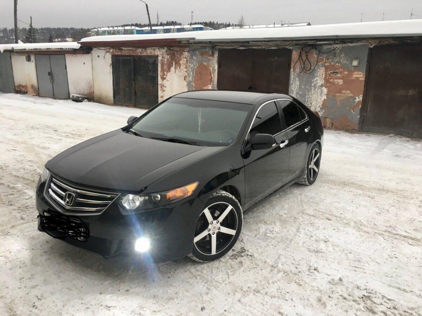 Honda Accord 8 черный