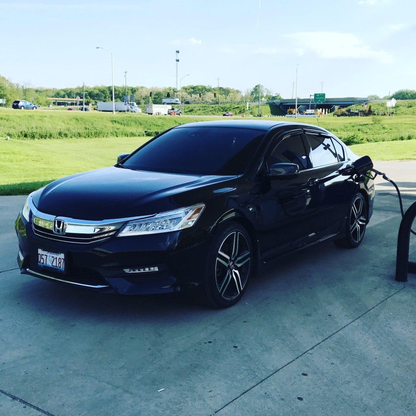 Honda Accord 9 черный