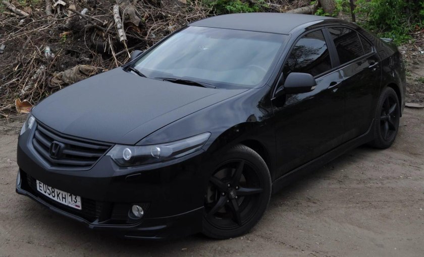 Хонда аккорд черная