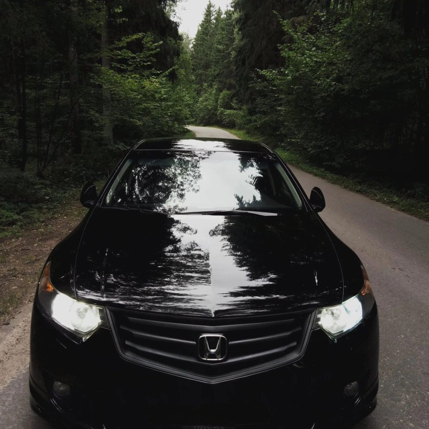 Honda Accord 2008 черная