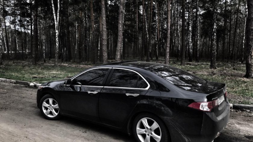 Honda Accord 2008 черная