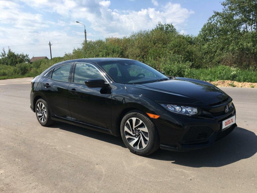 Цивик 10 черный