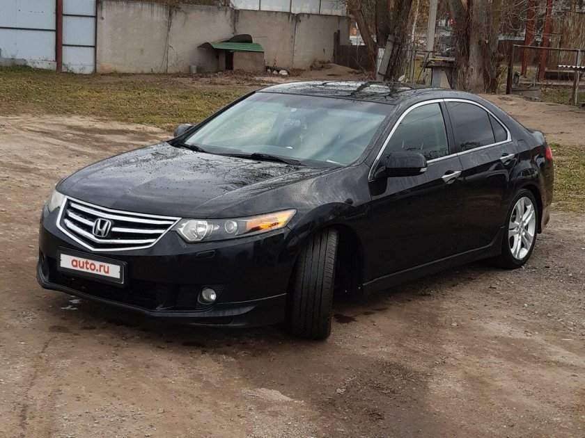 Honda Accord 2008 Type s черная