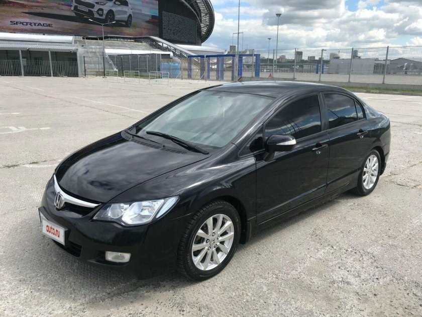 Хонда Цивик седан 2008 черная