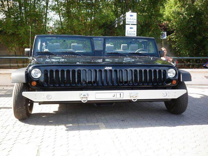 Jeep Wrangler шейха Хамада