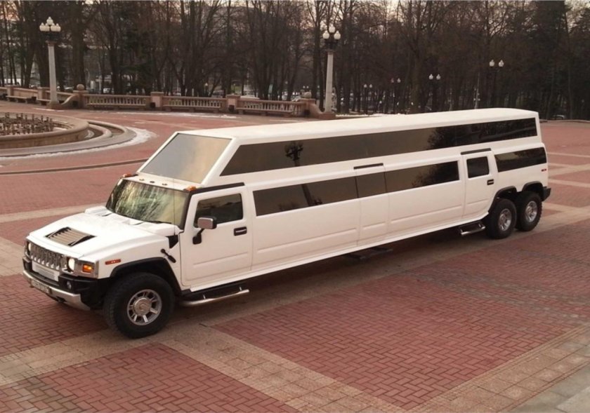 Лимузин Хаммер h2 двухэтажный