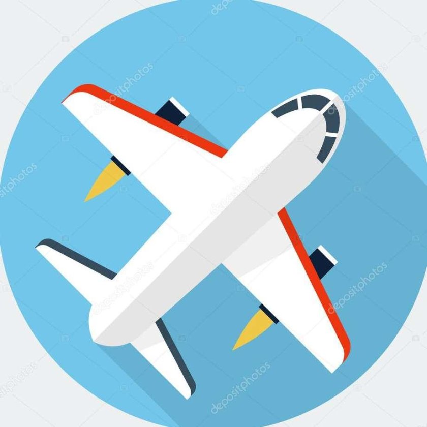 Значок самолета
