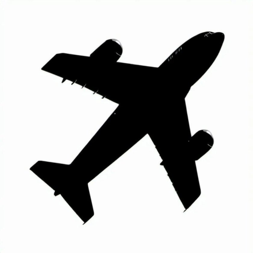 Самолет вектор СВГ