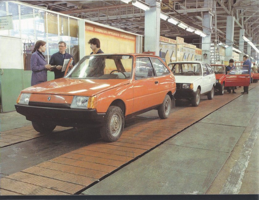 ЗАЗ-1102 «Таврия» автомобили СССР