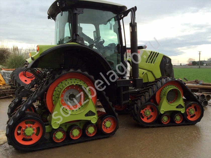 Гусеничный ход Poluzzi track System