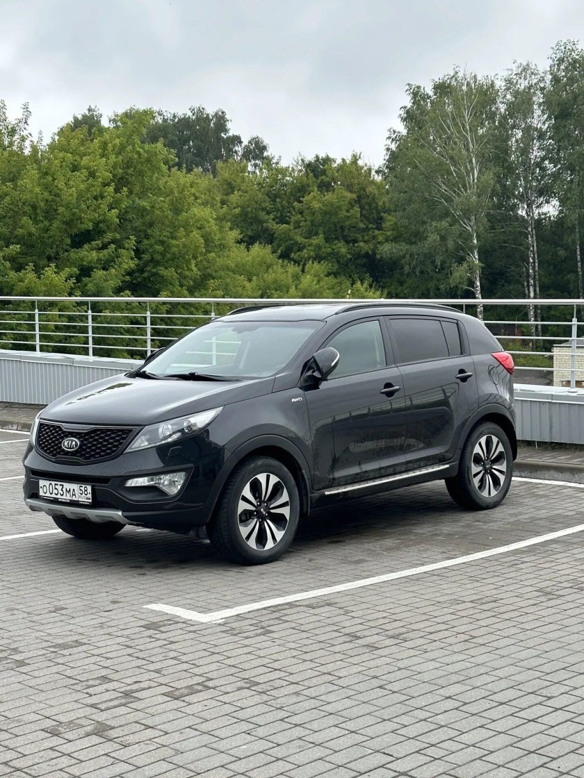 Киа спортейдж 2015 черный