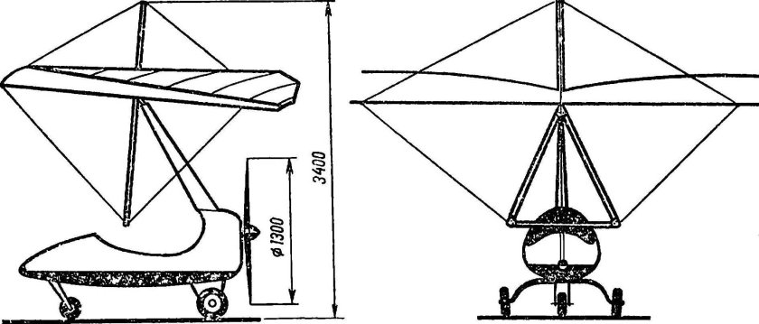 Чертежи дельталета мд-50