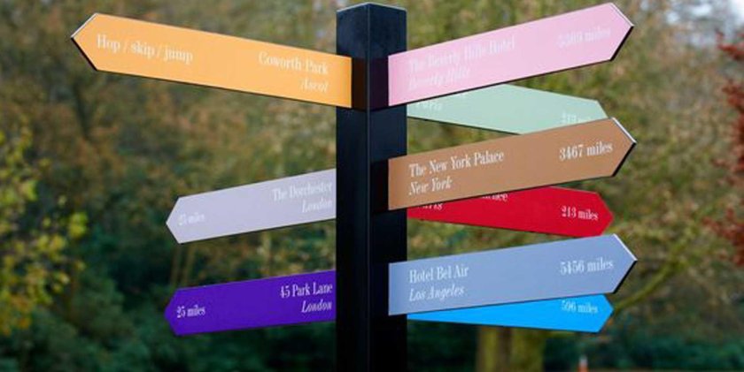 Навигация таблички