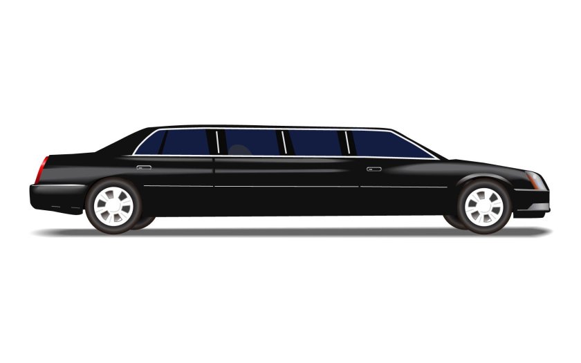 Лимузин сбоку