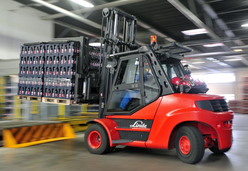 Погрузчик вилочный Линде