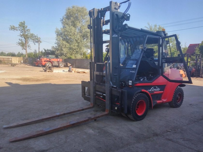 Linde h80  погрузчик вилочный