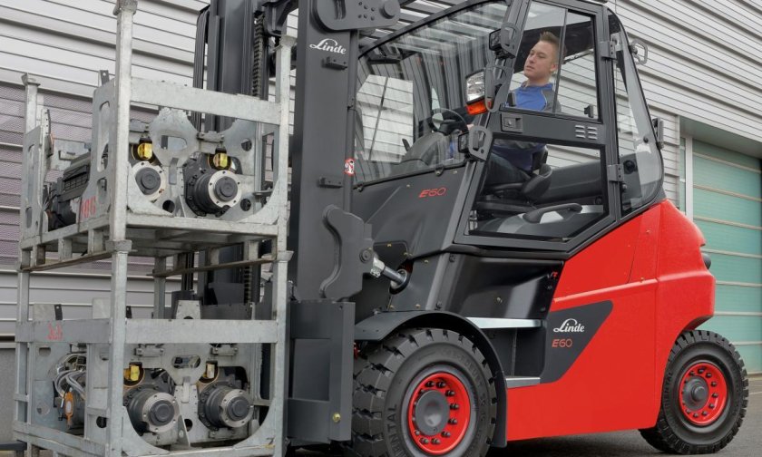Дизельный погрузчик Linde