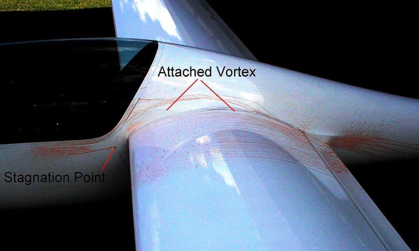 Стык крыла и фюзеляжа