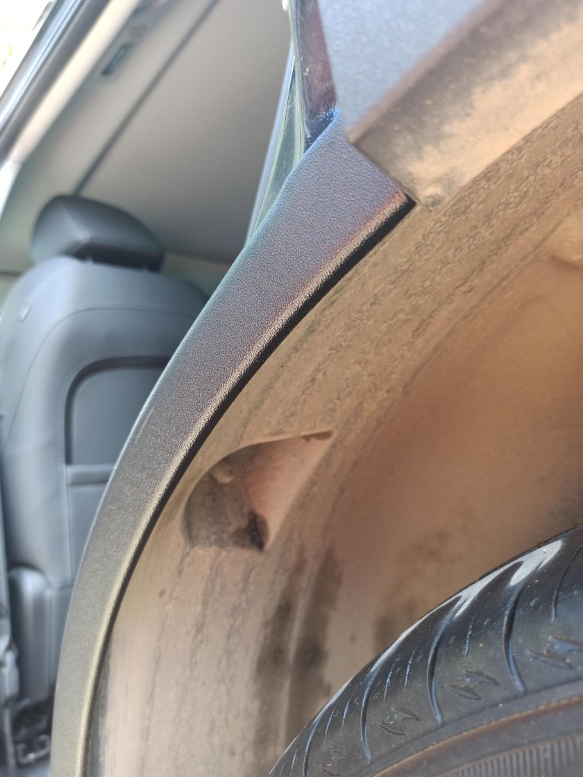 Задние подкрылки ВАЗ 2114 без саморезов