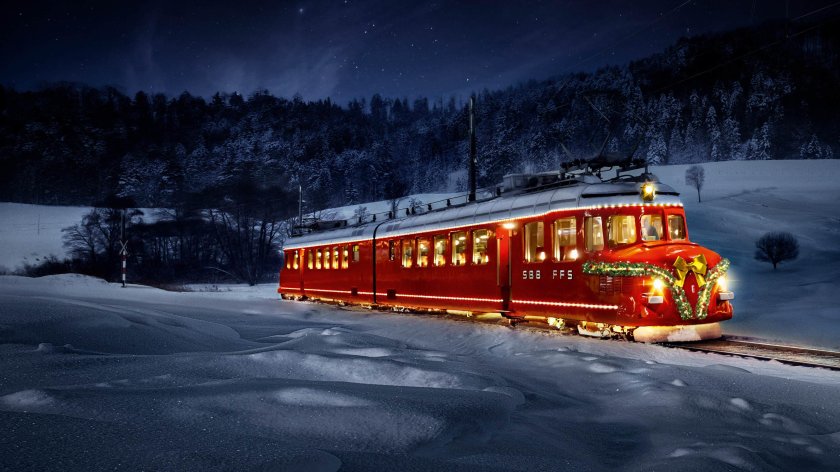 Полярный экспресс Швейцария