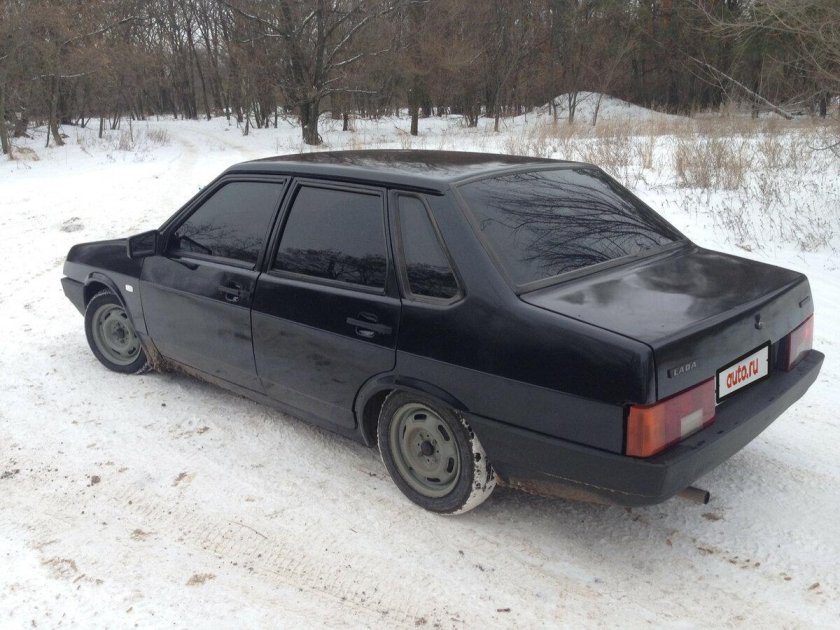 Ваз 21099 вся черная