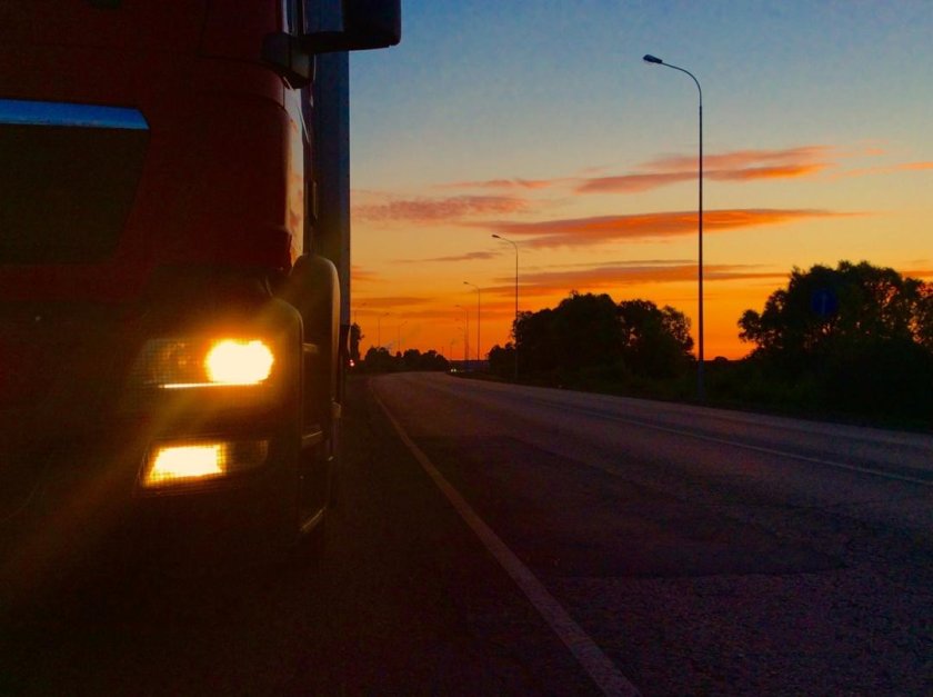 Дальнобой ночью