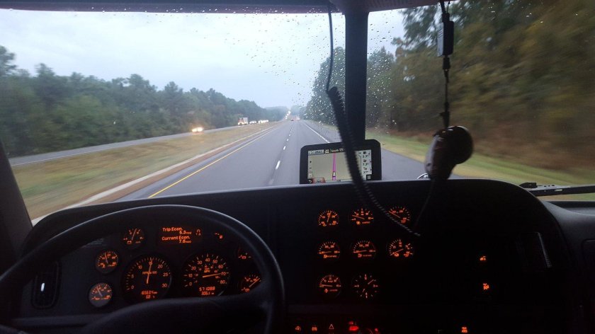 КАМАЗ Дальнобой из кабины