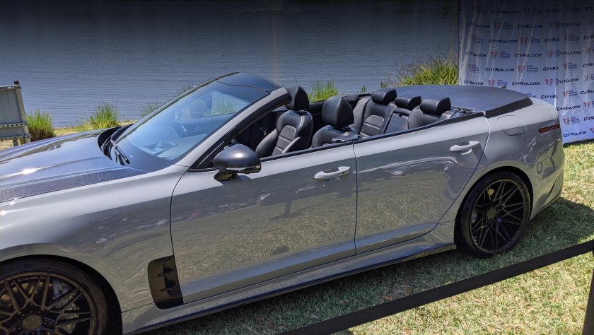 Kia stinger кабриолет