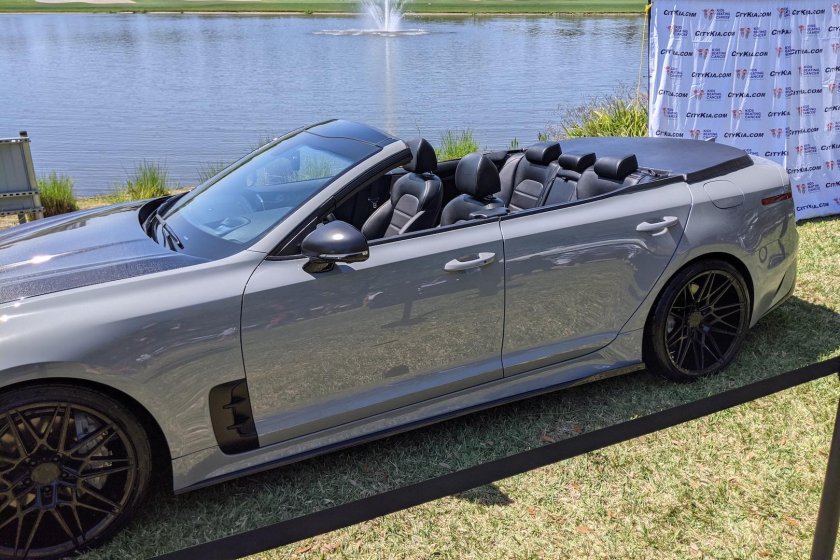 Kia stinger кабриолет
