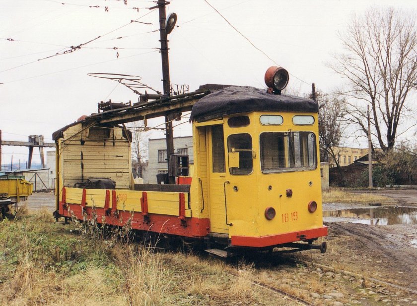 Трамвай Татра служебный