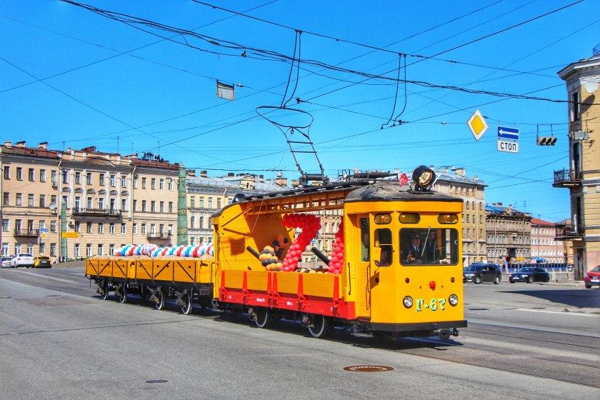 Грузовой трамвай санкт-петербурга