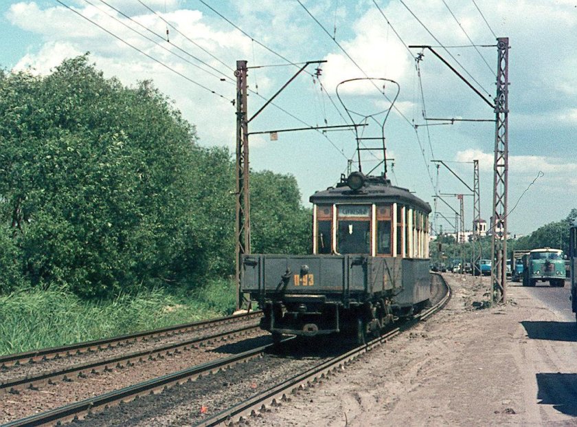 Грузовой трамвай Ленинград