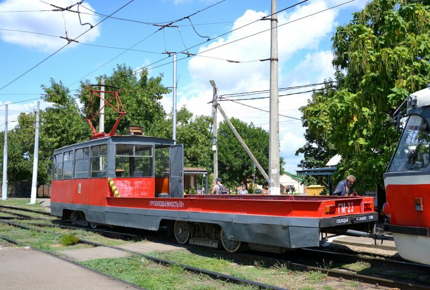 Трамвай гм21 краснодар