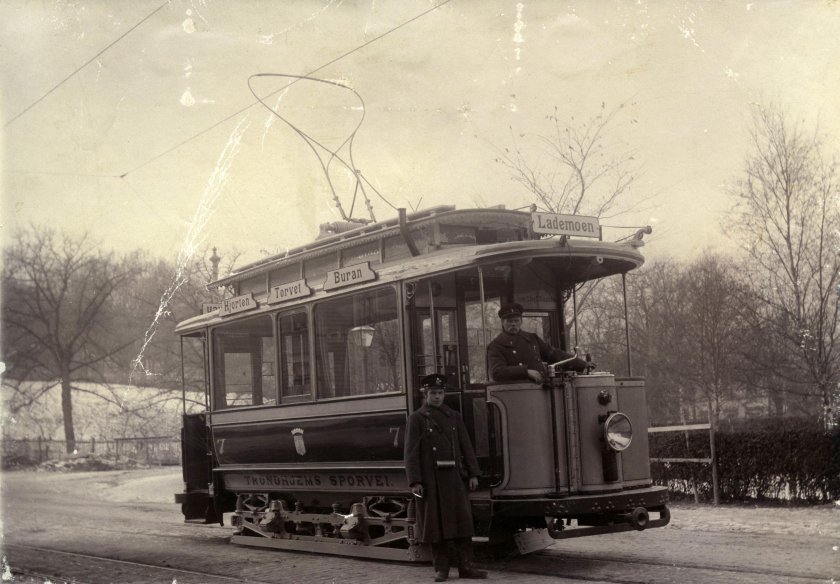 Грузовой трамвайный вагон