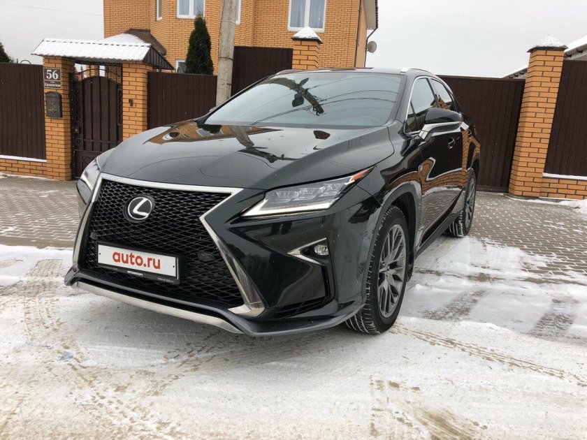 Лексус RX 200t черный